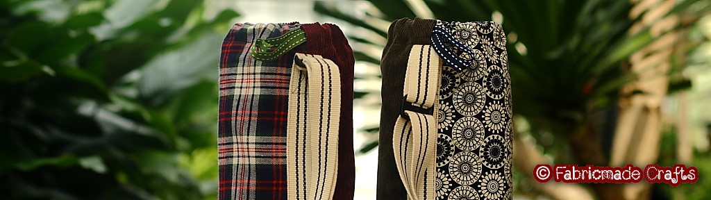 Fabricmade Crafts Bottle Holder